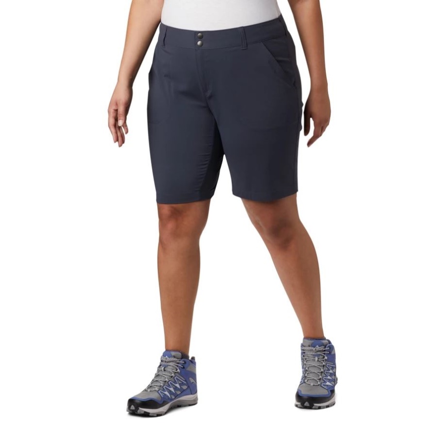 India Ink Columbia Damen Samstag Trail Lange Shorts Plus Größe
