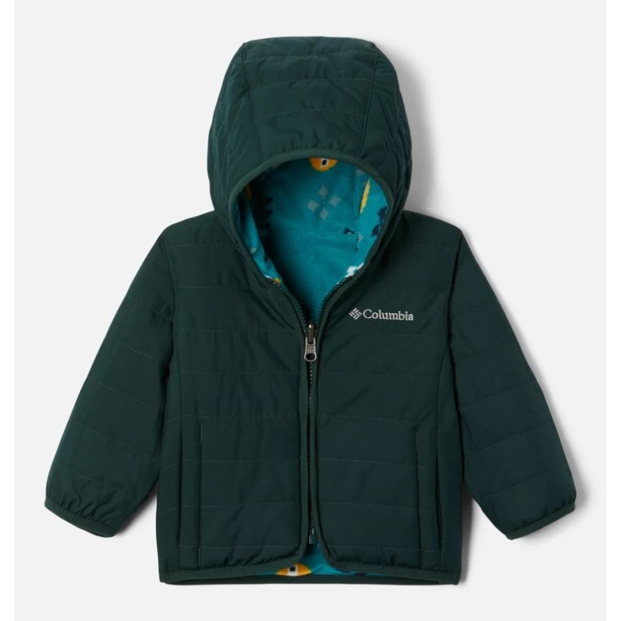 Double Trouble Wendejacke Für Kleinkinder Columbia Spruce/Metal Woodlands