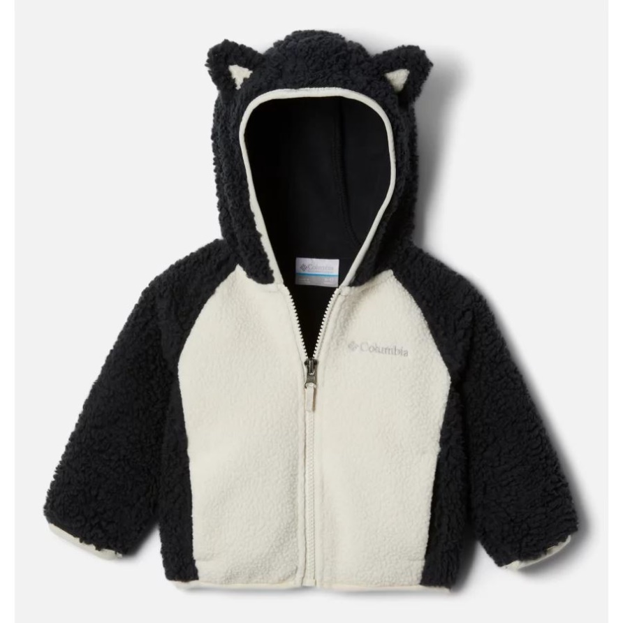 Infant Foxy Baby Sherpa Jacke Columbia Schwarz/kreide
