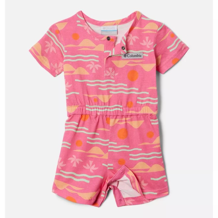 Kleinkind Little Sur Playsuit Columbia Wild Geranium Seaside