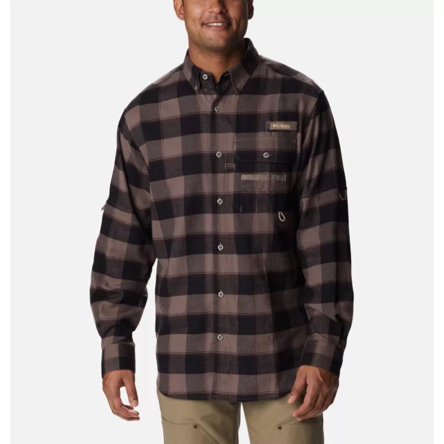 Iron Chunky Plaid Columbia Herren Phg Sharptail Flanell Groß