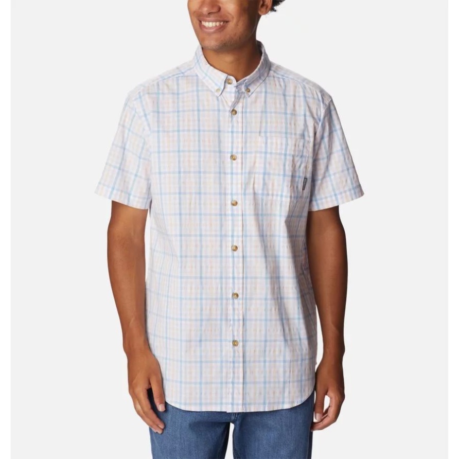 Jet Stream Multi Gingham Columbia Herren Rapid Rivers II Kurzarmhemd
