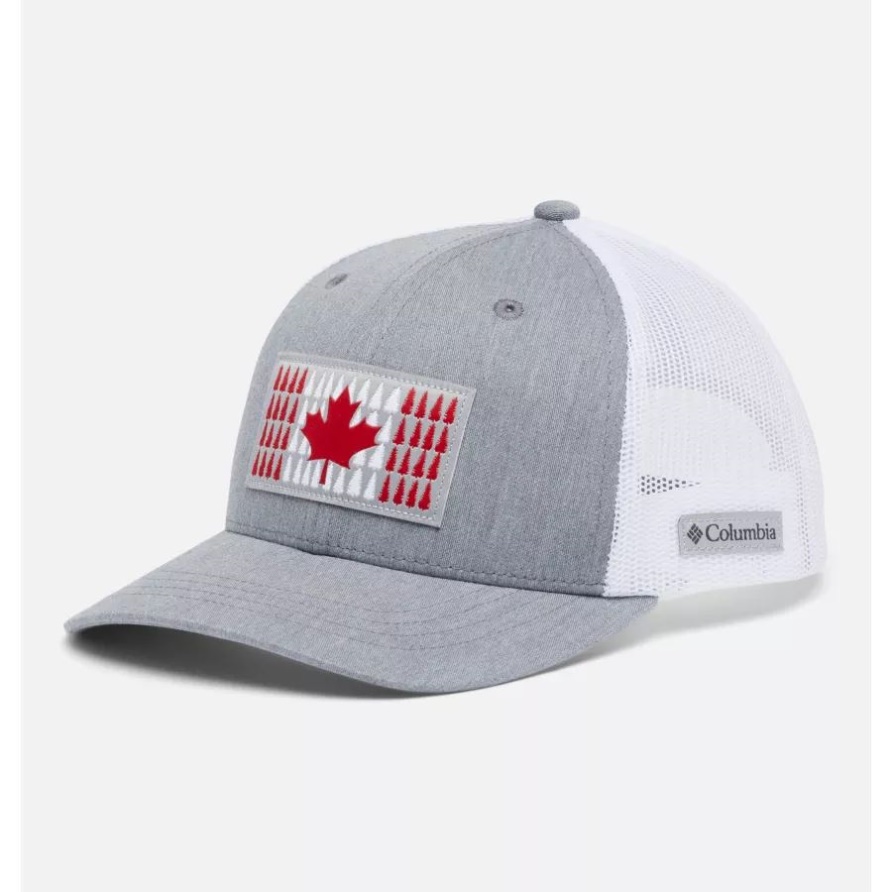 Columbia Tree Flag Snapback Hut Für Kinder Columbia Columbia Grau Meliert Kanada Baumflagge