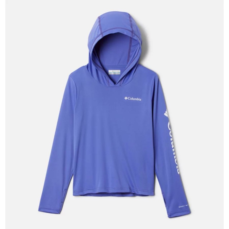 Fork Stream Hoodie Für Kinder Purple Lotus Columbia