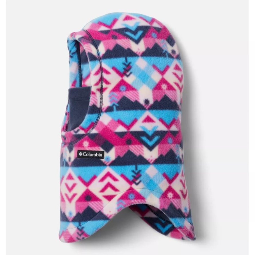 Frosty Trail Balaclava Für Kinder Mit Nächtlichem Checkpoint-print Columbia