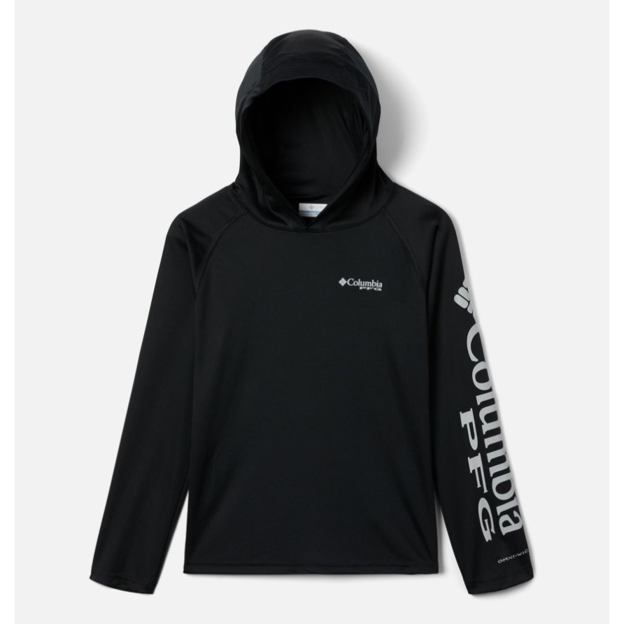 PFG Terminal Tackle Hoodie Für Kinder Columbia Black