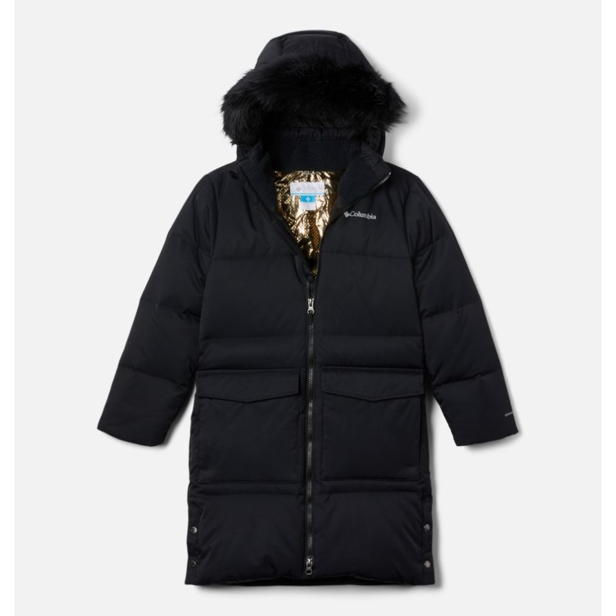Rockfall Ii Mitteldaunenjacke Für Kinder Columbia Black