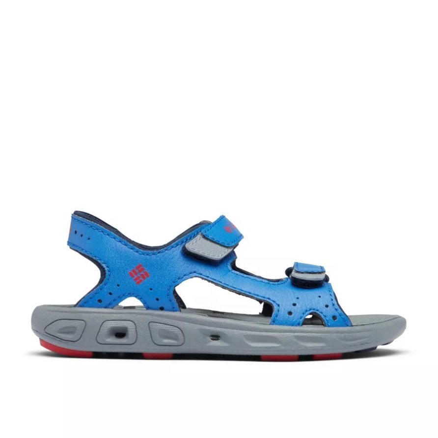 Techsun Vent Kindersandale Columbia Stormy Blue/mountain Red