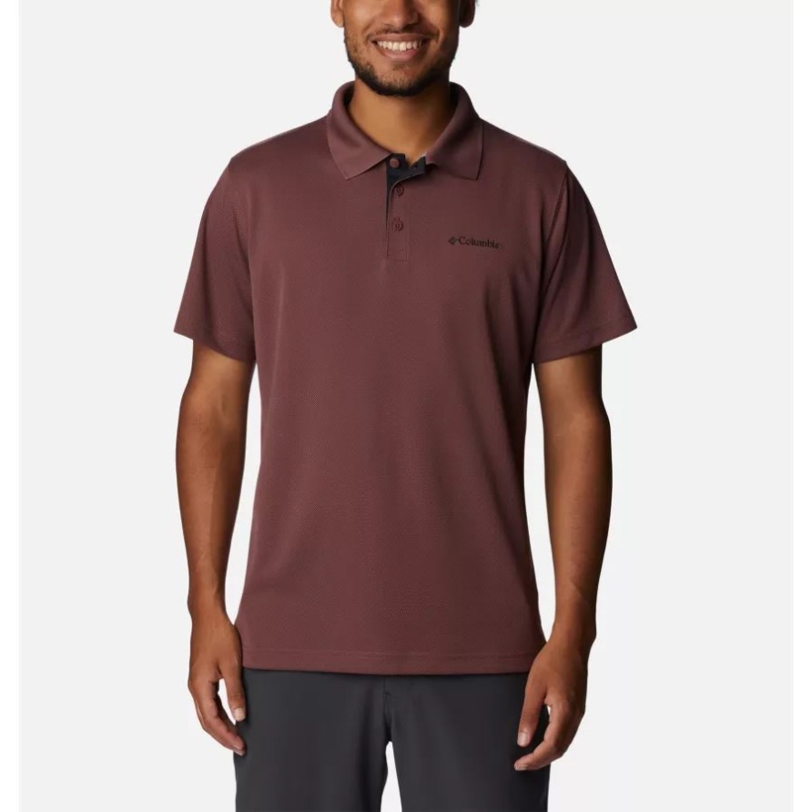 Benutzer-Poloshirt Der Leichten Rosine Columbia-Männer