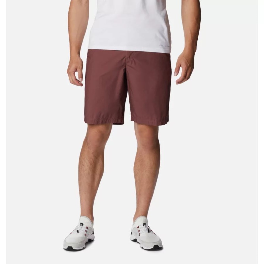 Leichte Rosine Verwaschene Shorts Für Herren Columbia