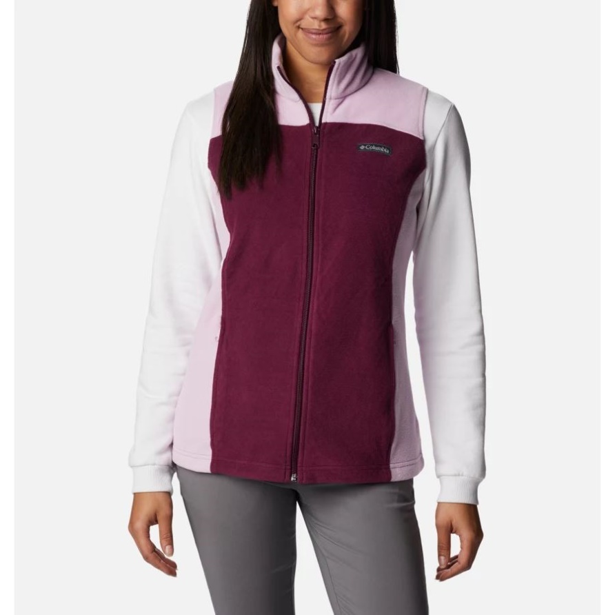 Marionberry/aura Columbia Trail-Weste Mit Overlook Für Damen