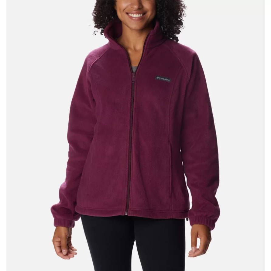 Marionberry Columbia Benton Springs Fleecejacke Mit Durchgehendem Reißverschluss Für Damen