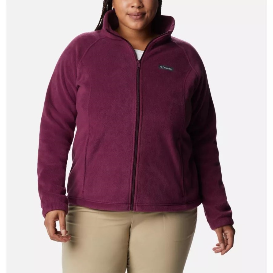 Marionberry Columbia Damen-benton Springs Durchgehender Reißverschluss Plus Größe
