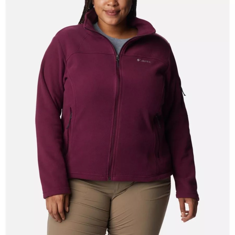 Marionberry Columbia Fast Trek II Jacke Für Damen In Übergröße
