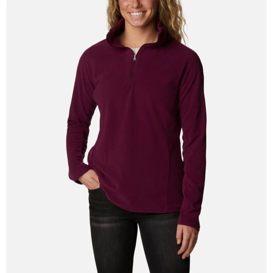 Marionberry Columbia Glacial IV Fleece Mit Halbem Reißverschluss Für Damen