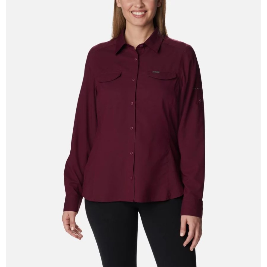 Marionberry Columbia Silver Ridge Lite Langarmshirt Für Damen