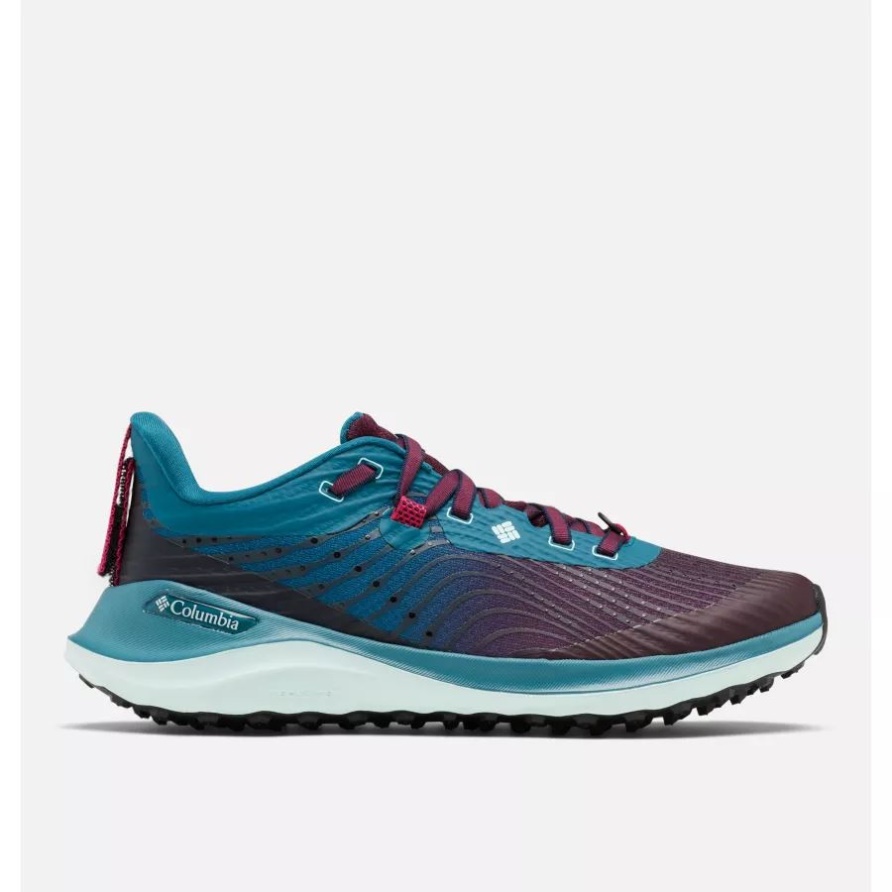 Marionberry/Deep Water Columbia Escape Ascent Trailrunning-Schuh Für Damen