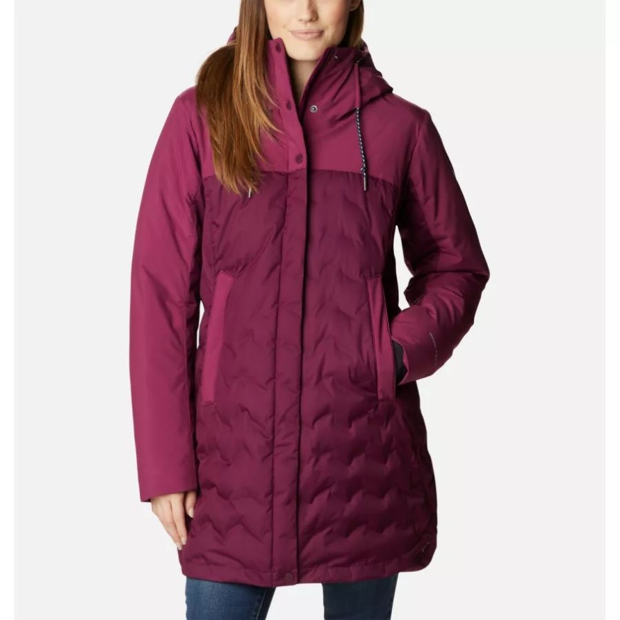 Marionberry Damen Mountain Croo II Mid Daunenjacke Columbia