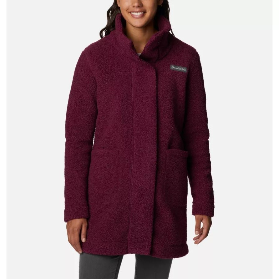 Marionberry Damen-panorama-lange Jacke Columbia