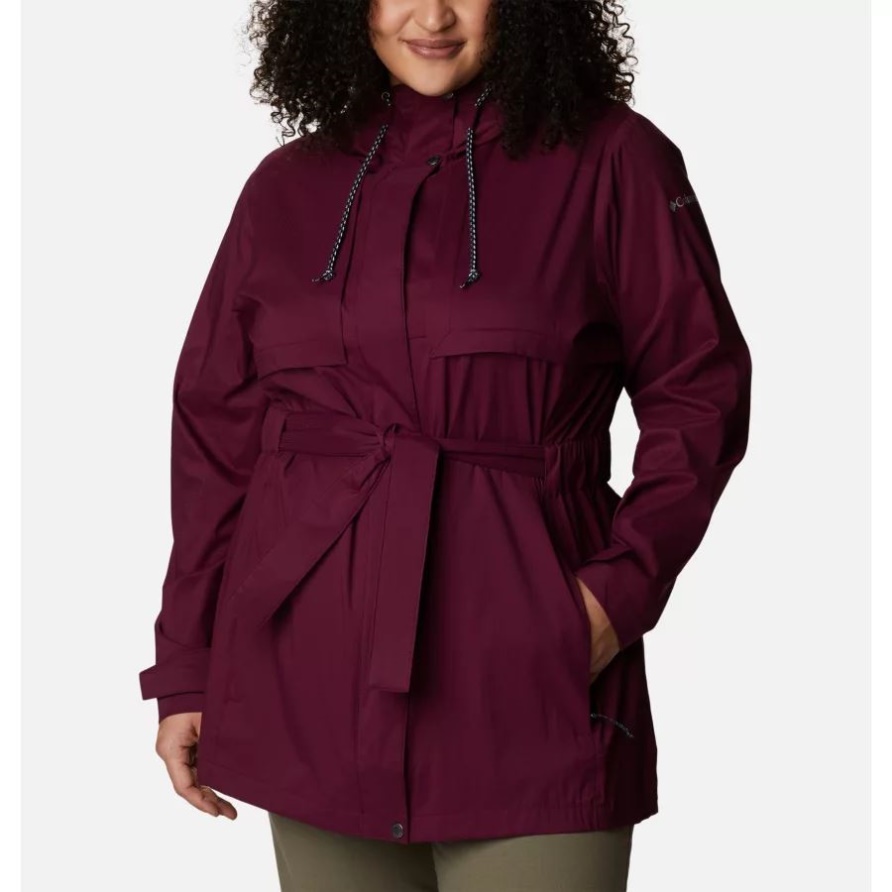 Pardon My Trench-Regenjacke Von Marionberry Für Damen In Übergröße Columbia