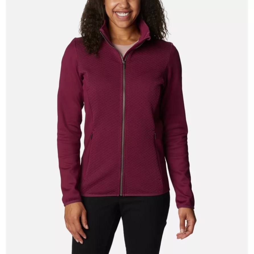Marionberry Damen Roffe Ridge Fleecejacke Columbia