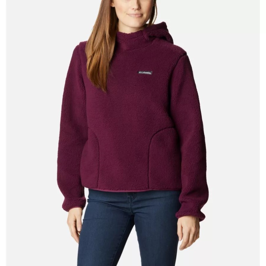 Marionberry Damen West Bend Hoodie Columbia
