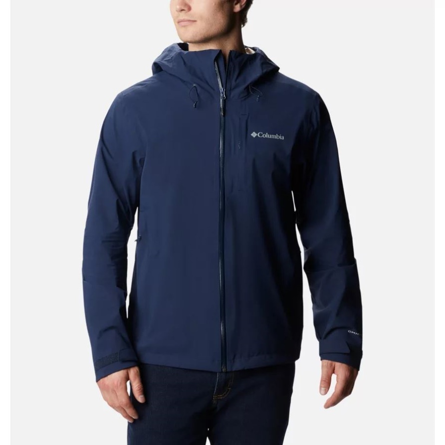 Ampli-dry Wasserdichte Wanderjacke Für Herren Collegiate Navy Columbia