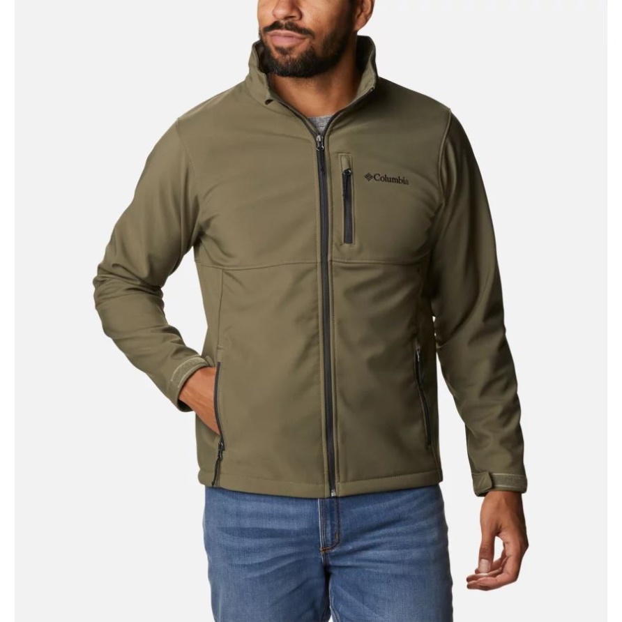 Herren-Softshelljacke Aufsteigend Columbia Steingrün