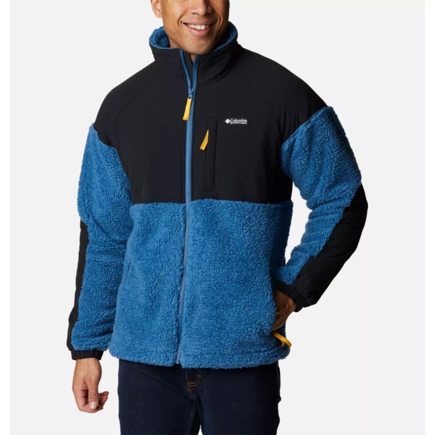 Ballistic Ridge Full-zip-fleecejacke Für Herren Columbia Impulse Blau/schwarz