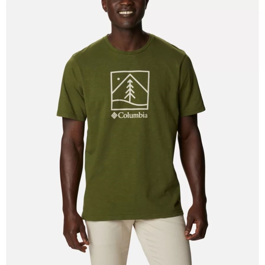 Break It Down T-Shirt Für Herren Cilantro/plant It Grafik Columbia