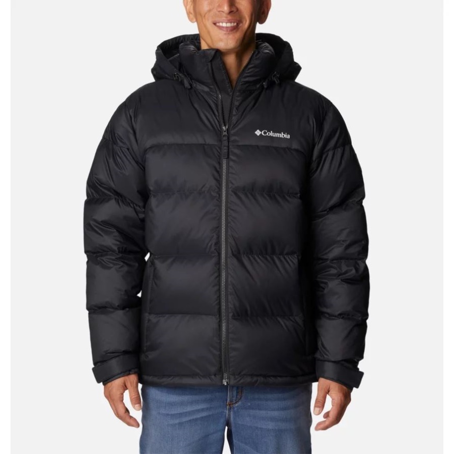 Bulo Point Ii Daunenjacke Mit Kapuze Für Herren Columbia Schwarz