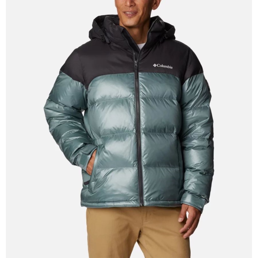 Bulo Point Ii Daunenjacke Mit Kapuze Für Herren Metal Shine/shark Columbia