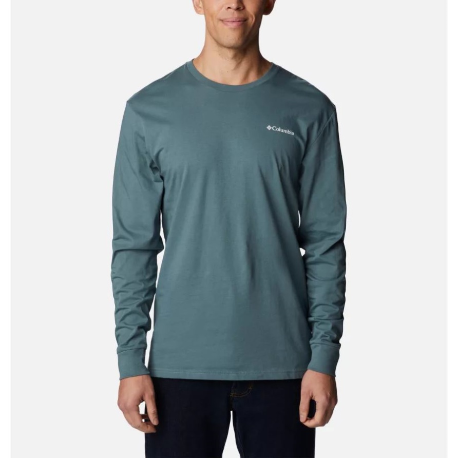 Cades Cove Langarm-t-shirt Für Herren Columbia Metal/outdoor Park