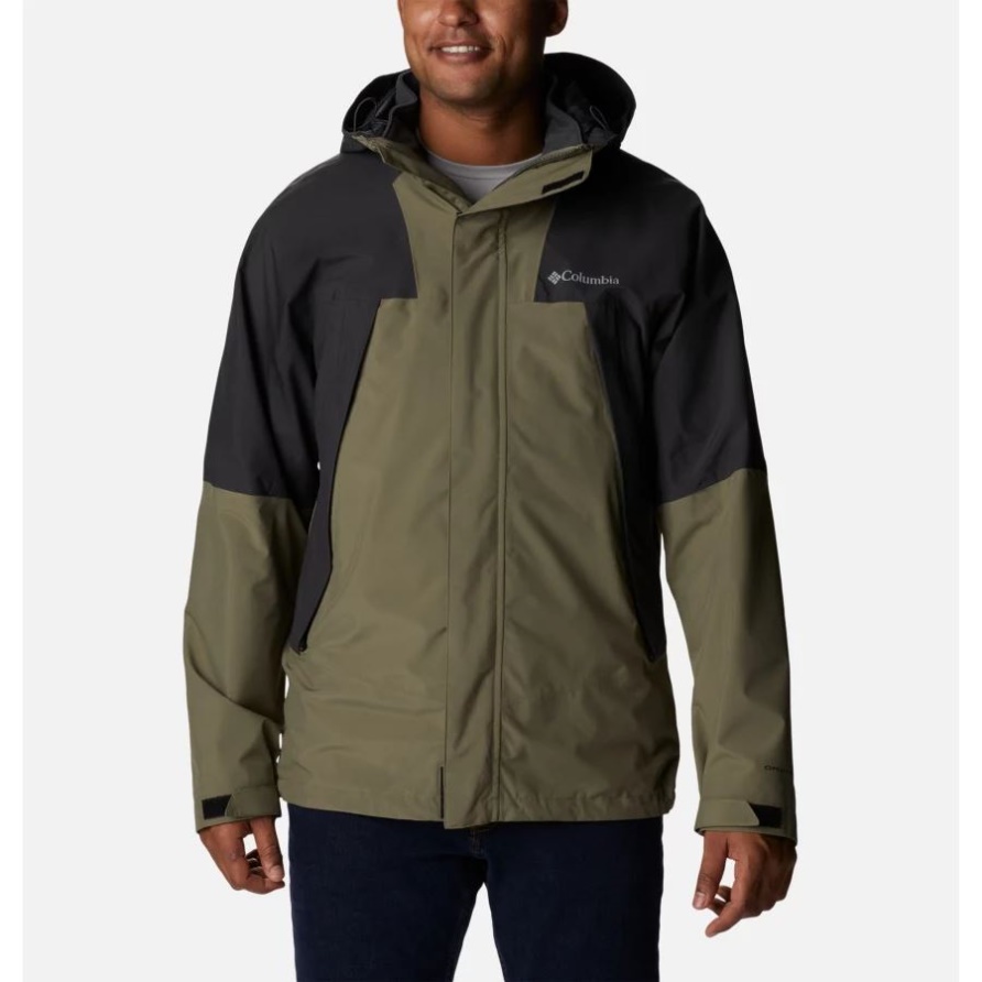 Herren-Wechseljacke Canyon Meadows 3-in-1 Stone Green/shark Columbia
