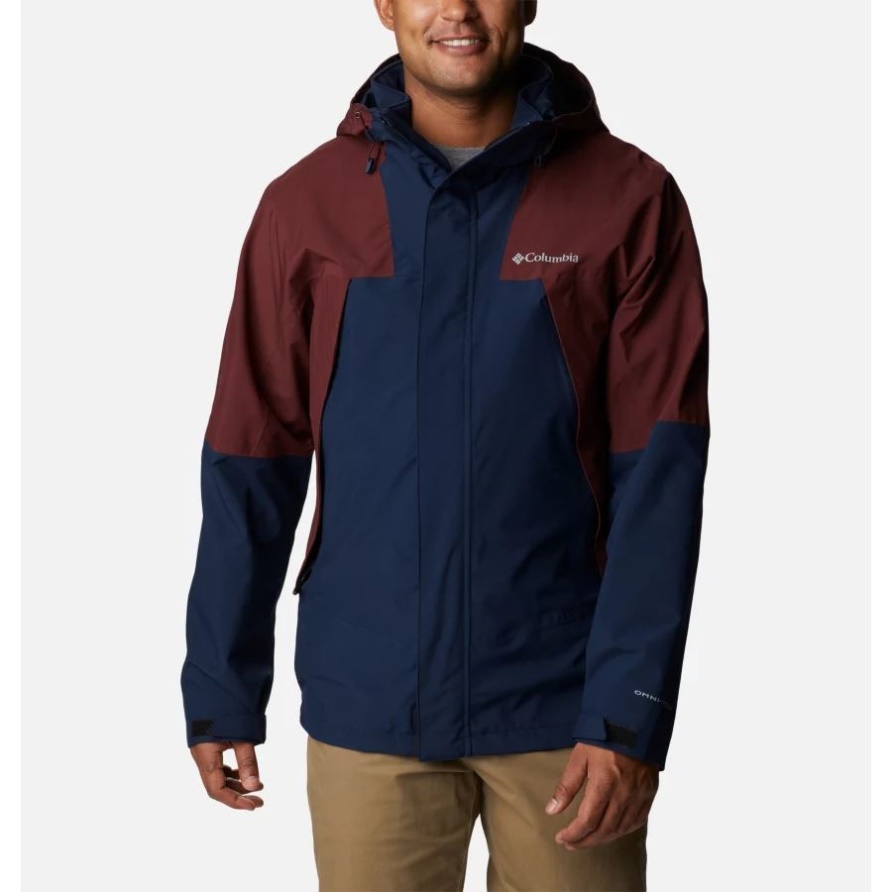 Canyon Wieses Omni-heat Infinity Interchange Jacke Für Herren Collegiate Navy/elderberry Columbia