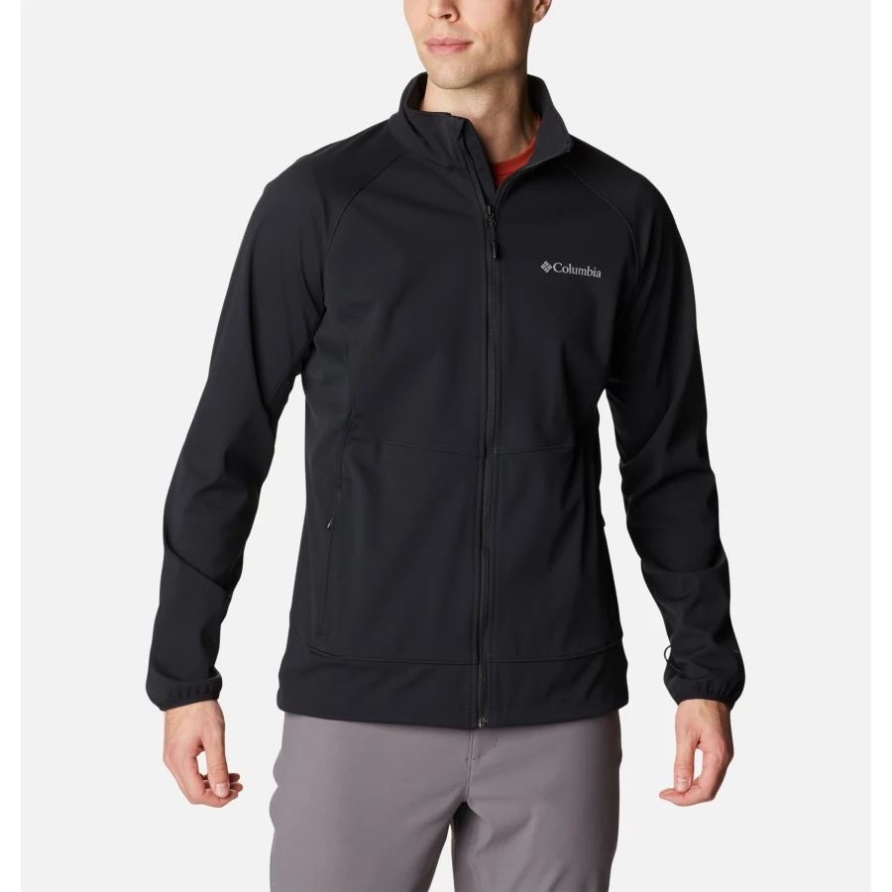 Canyon Meadows Softshell-Wanderjacke Mit Kapuze Für Herren Black Columbia