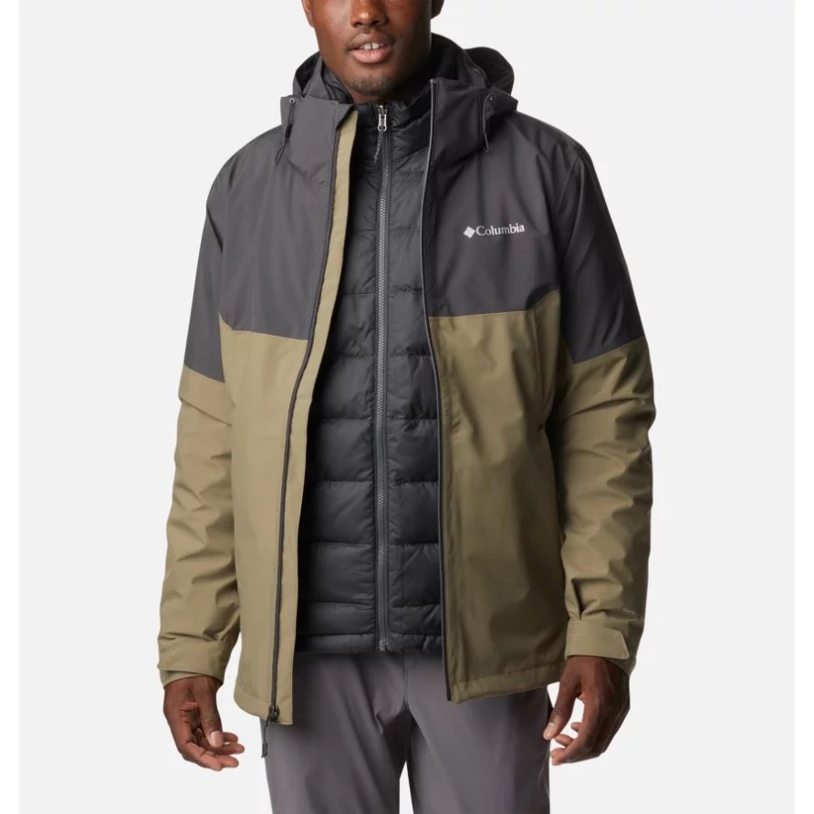 Cascade Peak Iv Interchange Jacke Für Herren Columbia Stone Green/shark