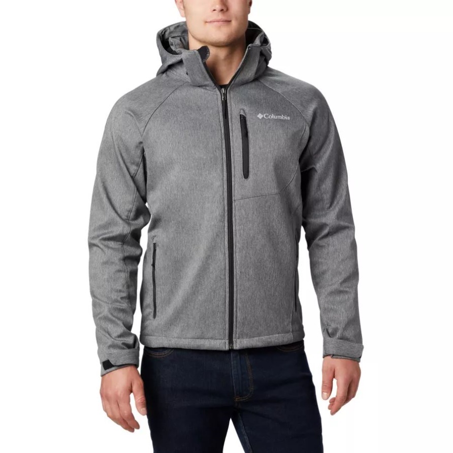 Cascade Ridge II Softshelljacke Für Herren Columbia Charcoal Heather