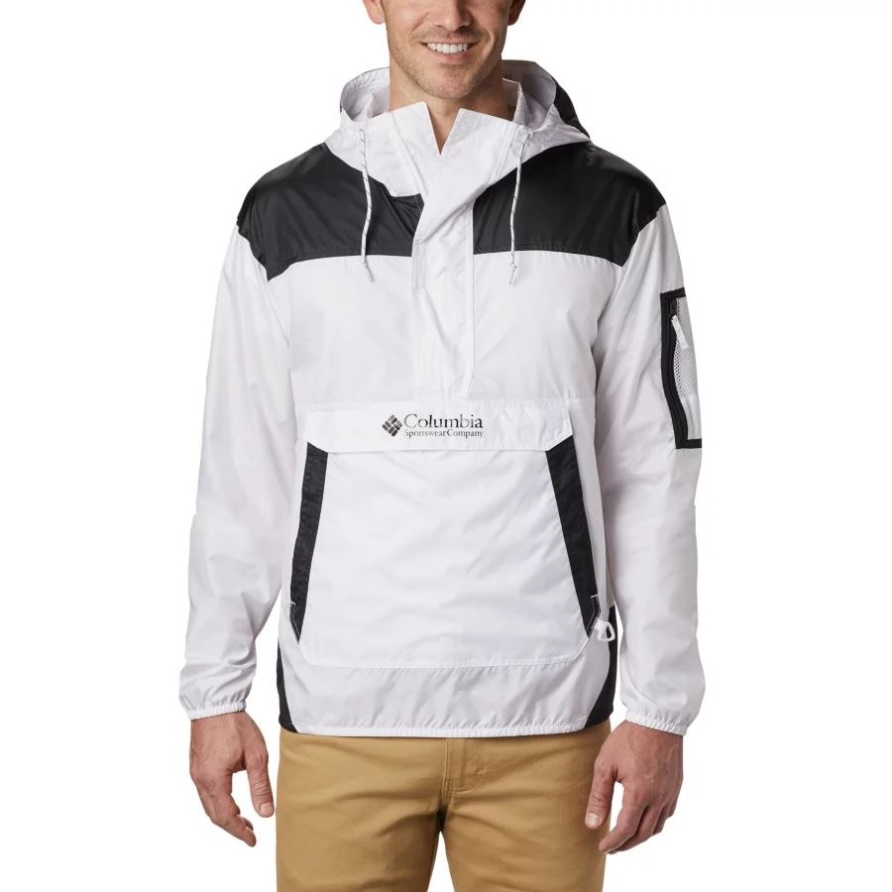 Herausforderer Windjacke Für Herren Columbia Weiß/schwarz