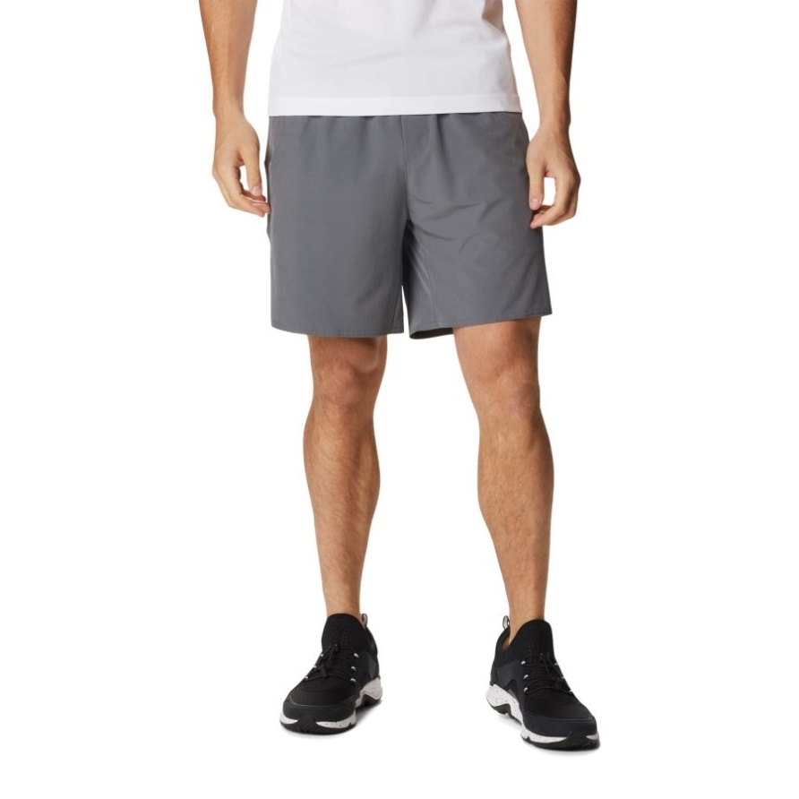 Columbia Wandershorts Für Herren Stadt Grau Columbia