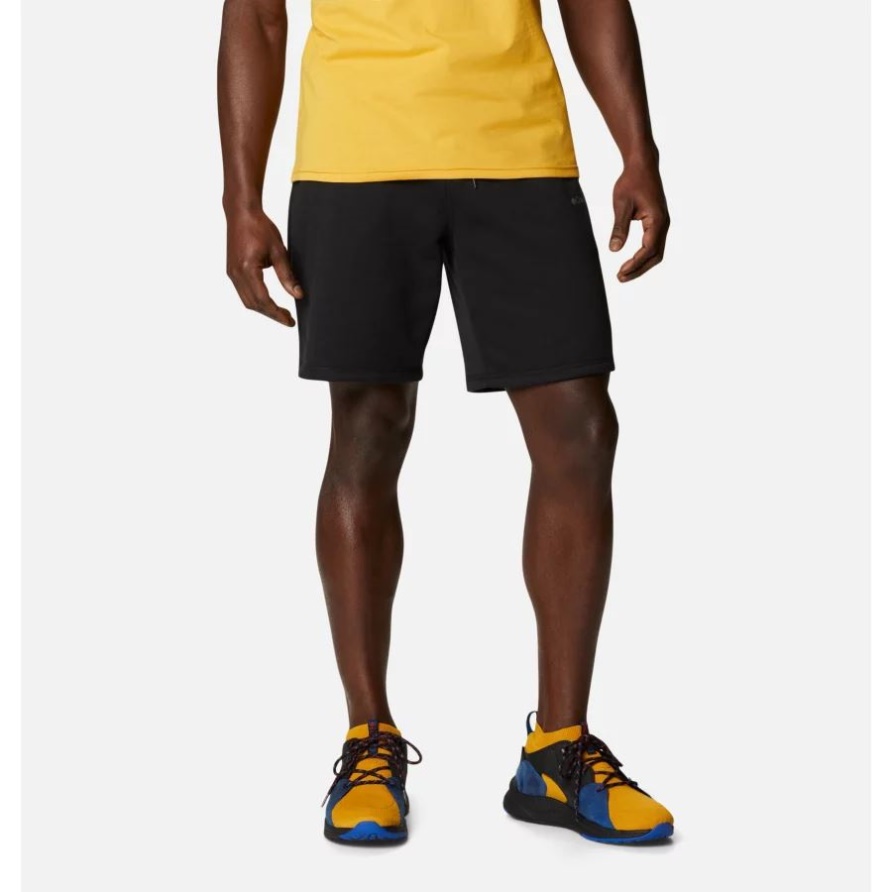 Columbia Logo-fleeceshorts Für Herren Columbia Schwarz
