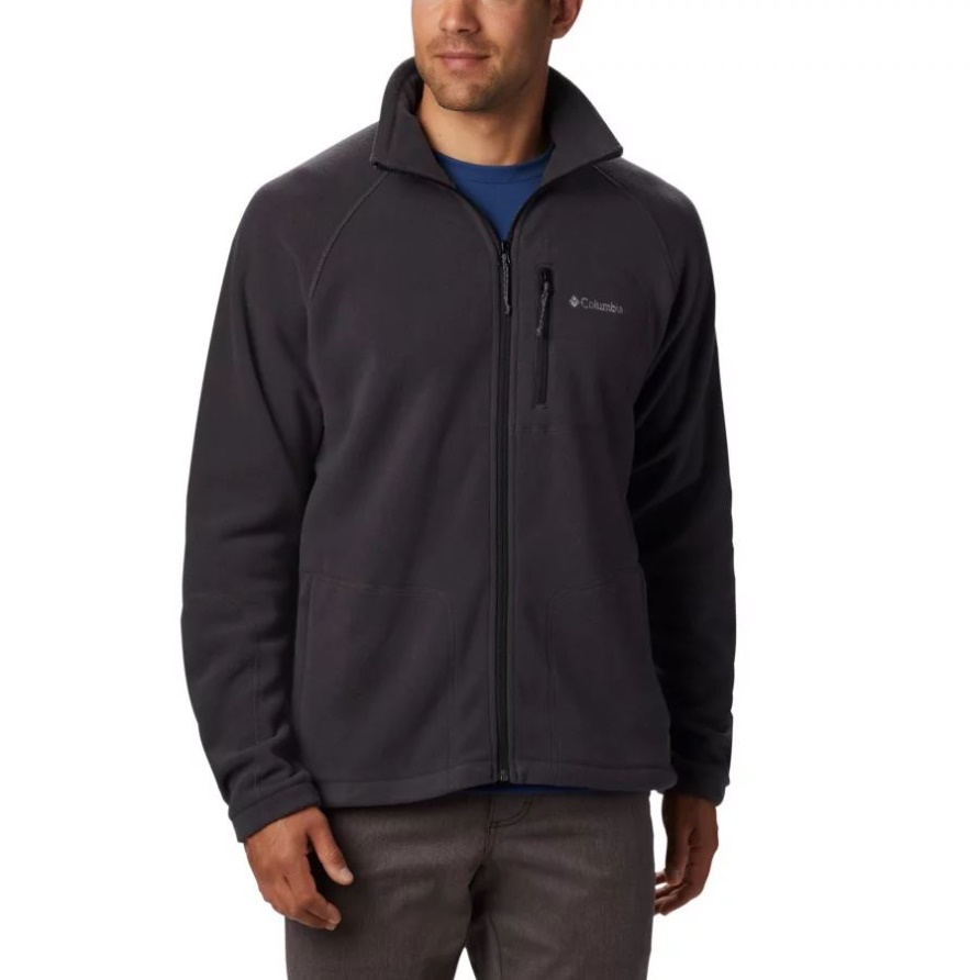 Herren-Fleecejacke Fast Trek II Columbia Shark/Black