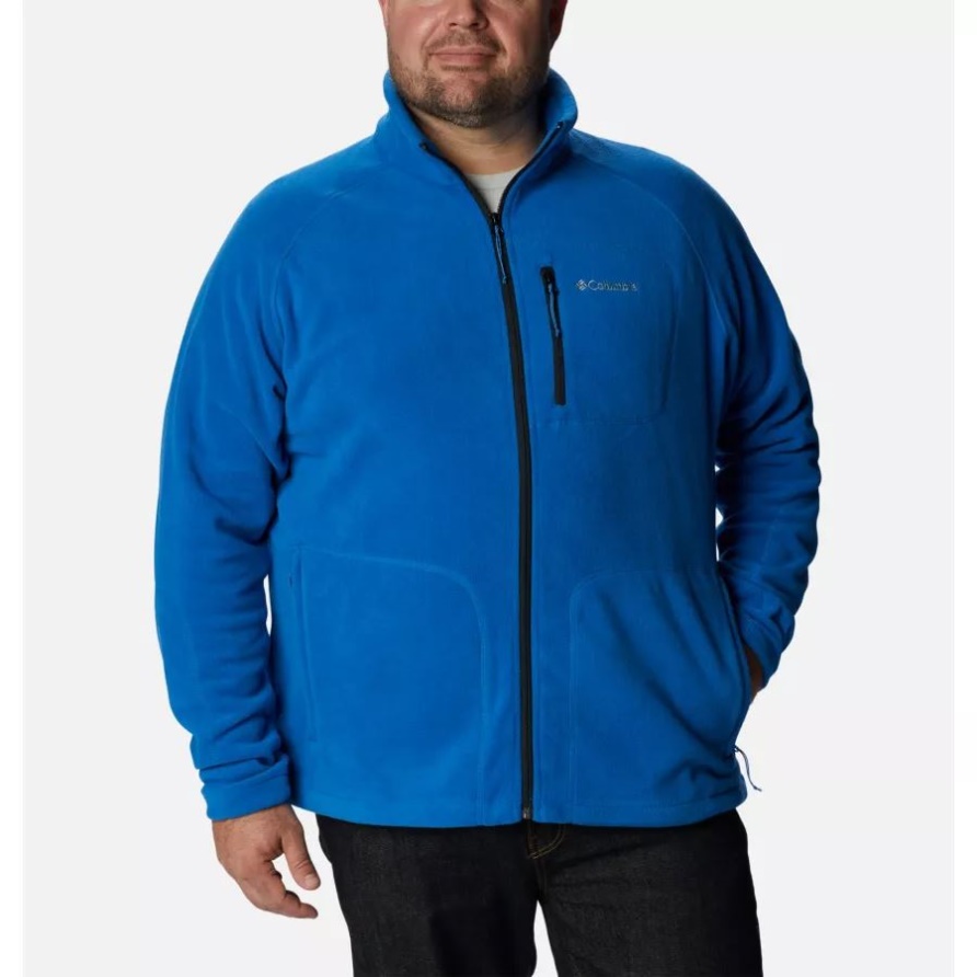 Fast Trek II Fleece Mit Durchgehendem Reißverschluss Für Herren, Groß, Helles Indigo, Kolumbien