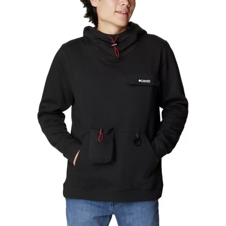 Herren Field Creek Hoodie Columbia Schwarz