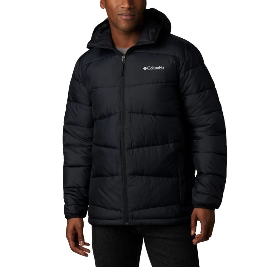 Herren Fivemile Butte Kapuzenjacke Active Fit Columbia Black