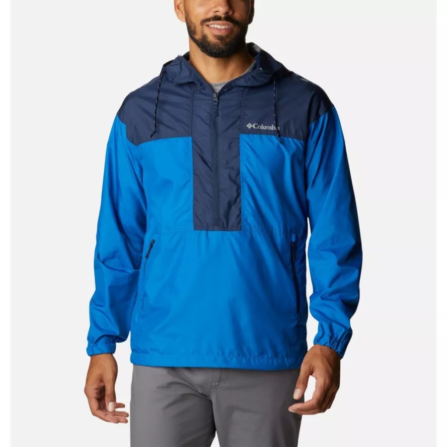 Flash Challenger Anorakjacke Für Herren Bright Indigo/College Navy Columbia