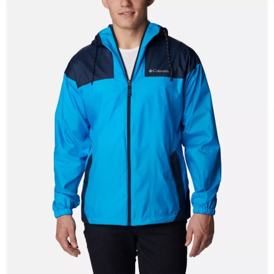 Flash Challenger Windjacke Für Herren Compass Blue/Collegiate Navy Columbia