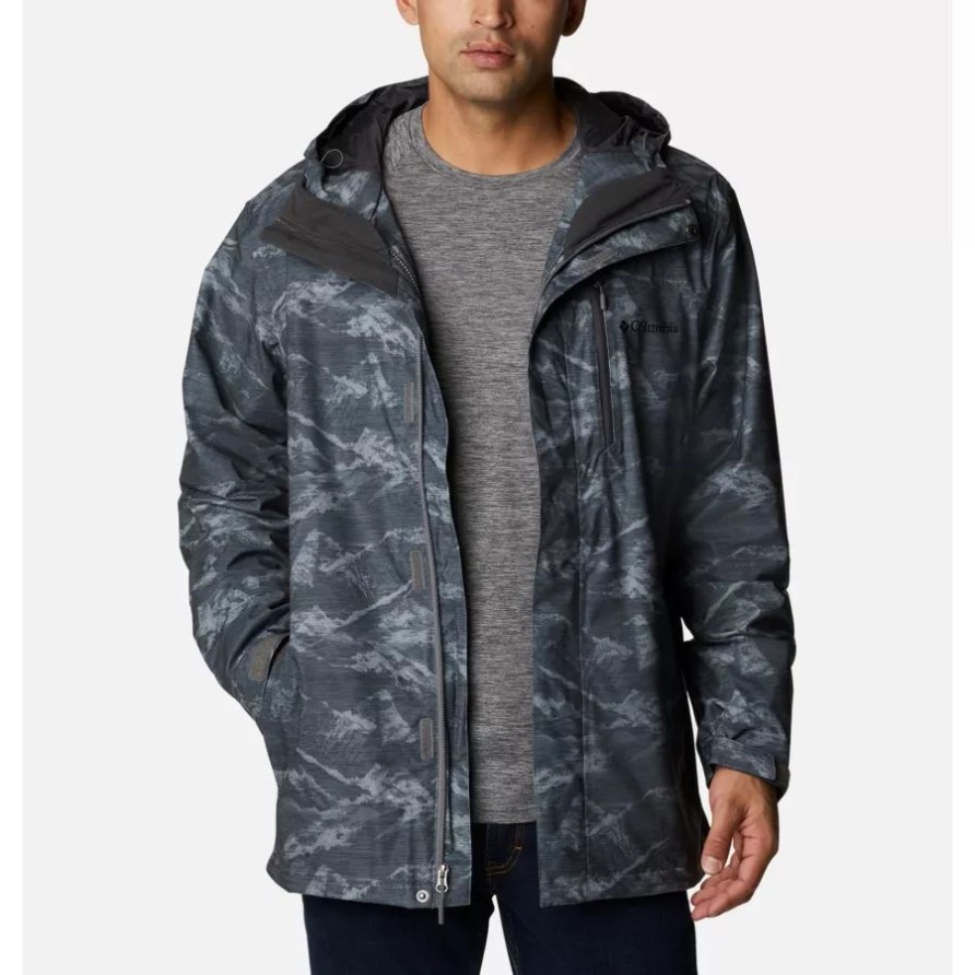 Herren Golden Grove Shell City Grey Mountain Jacquard Columbia