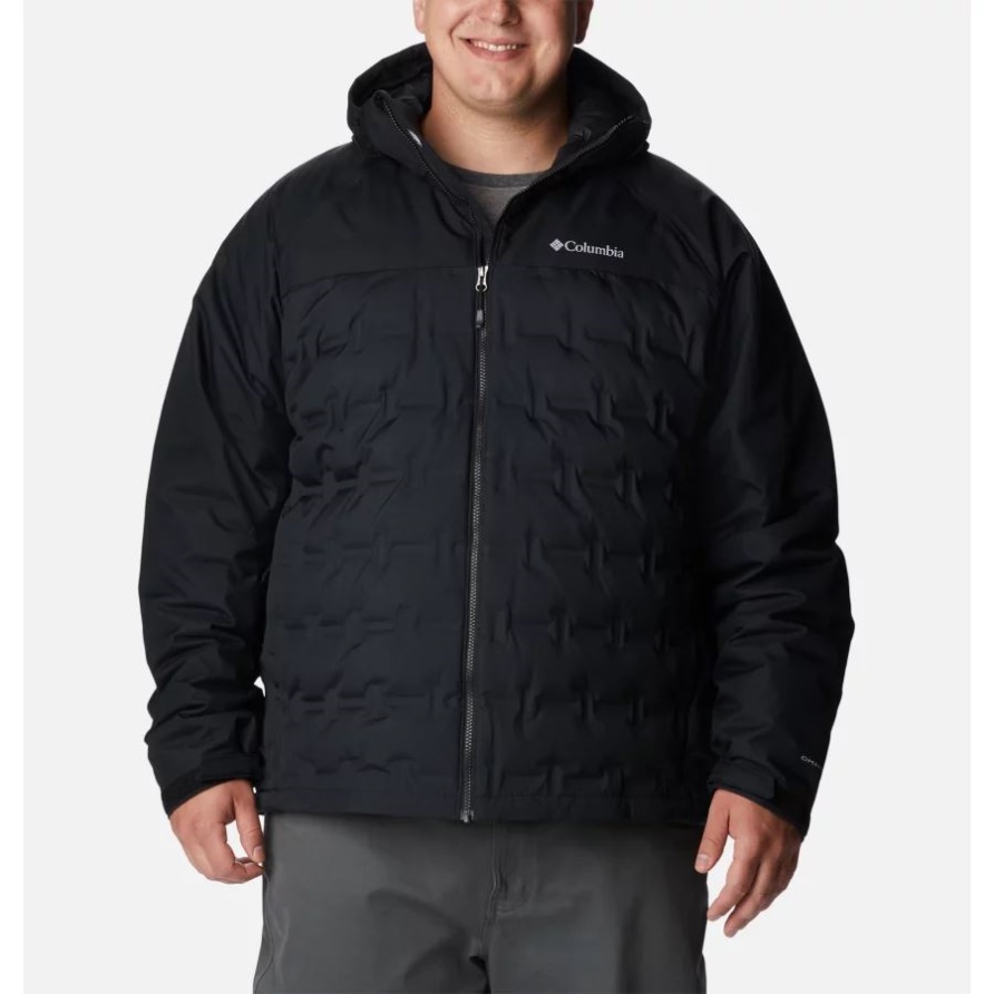 Grand Trek Ii Daunenjacke Mit Kapuze Für Herren Groß Columbia Schwarz