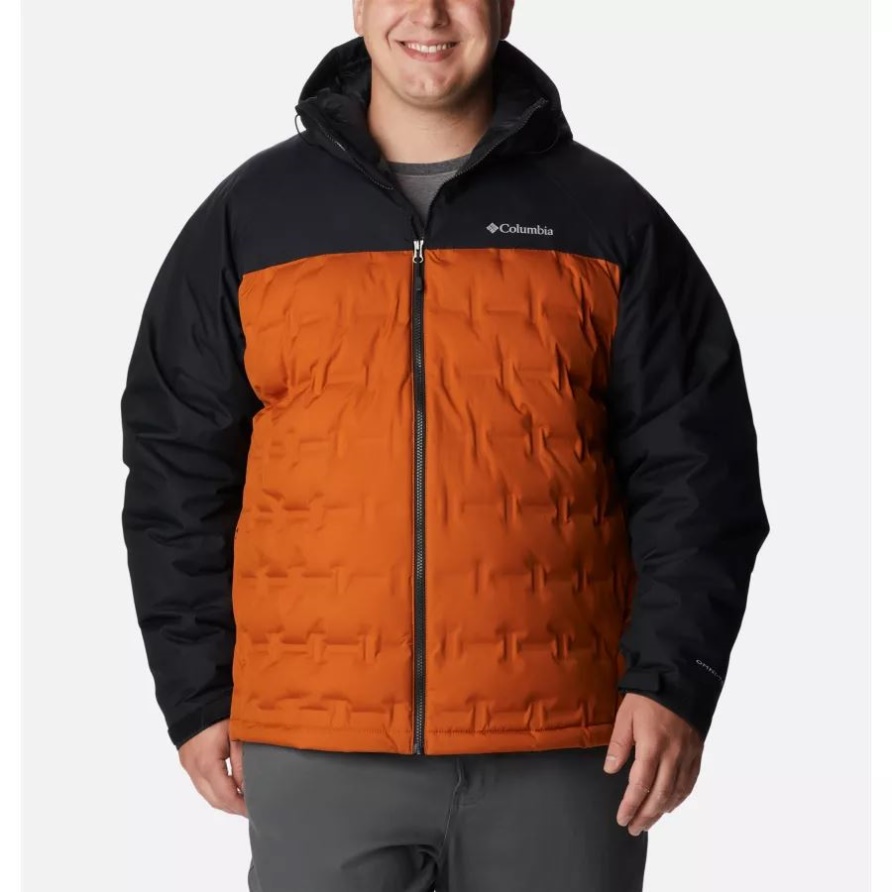 Grand Trek Ii Daunenjacke Mit Kapuze Für Herren Groß Warm Kupfer/schwarz Columbia